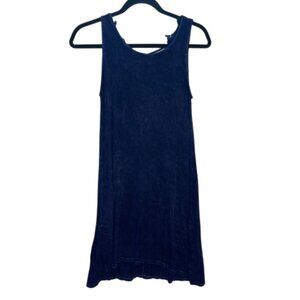 Alya Deep Blue Sleeveless Top